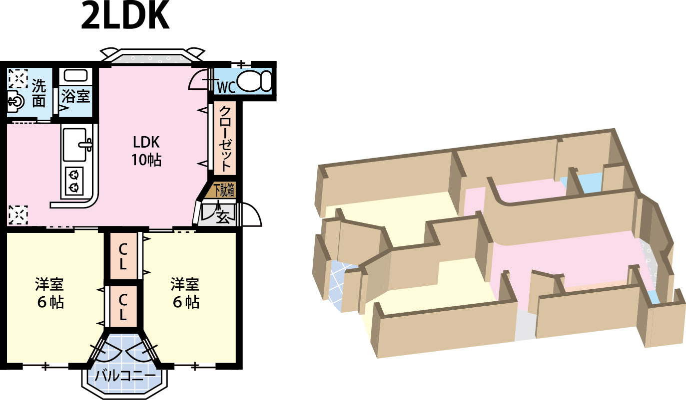 【注文住宅】八街市 成田市 佐倉市で作る2LDKの平屋間取りのアイデア